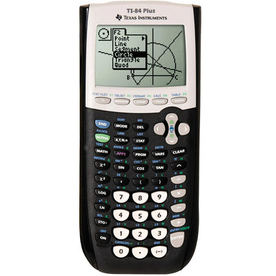 Texas Instruments TI 84 Plus Graphing Calculator - Single