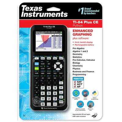 Ti-84 Plus CE Graphing Calculator - Single