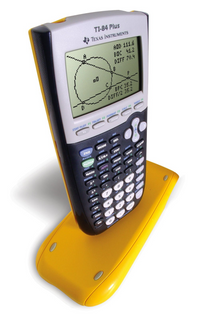TI 84 Plus School Property EZ SPOT Graphing Calculator - Single