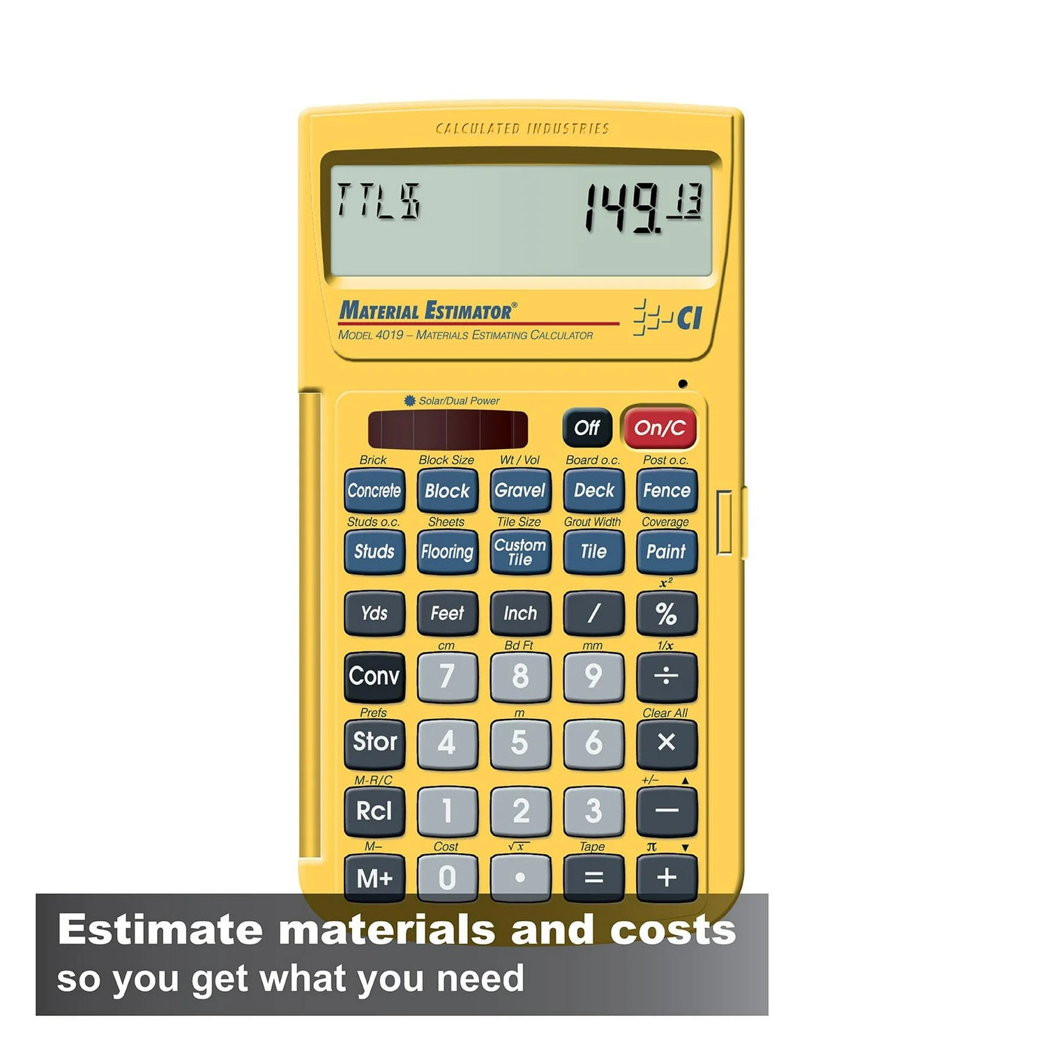 4019 Material Estimator™