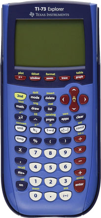 Texas Instruments TI-73 Explorer Graphing Calculator - V2 -  Classroom Set - 10 Pack - Reconditioned