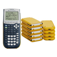 Texas Instruments TI 84 Plus School Property EZ SPOT Graphing Calculator - Classroom Set of 10
