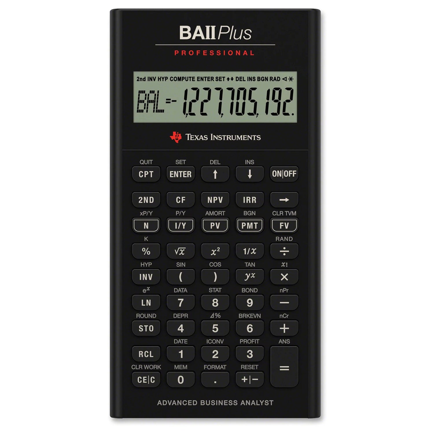 BA II Plus Professional Financial Calculator