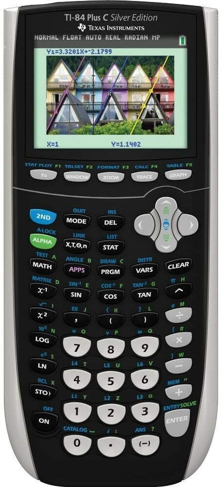 Texas Instruments TI 84 Plus C Silver Edition - 10 Pack - Reconditioned