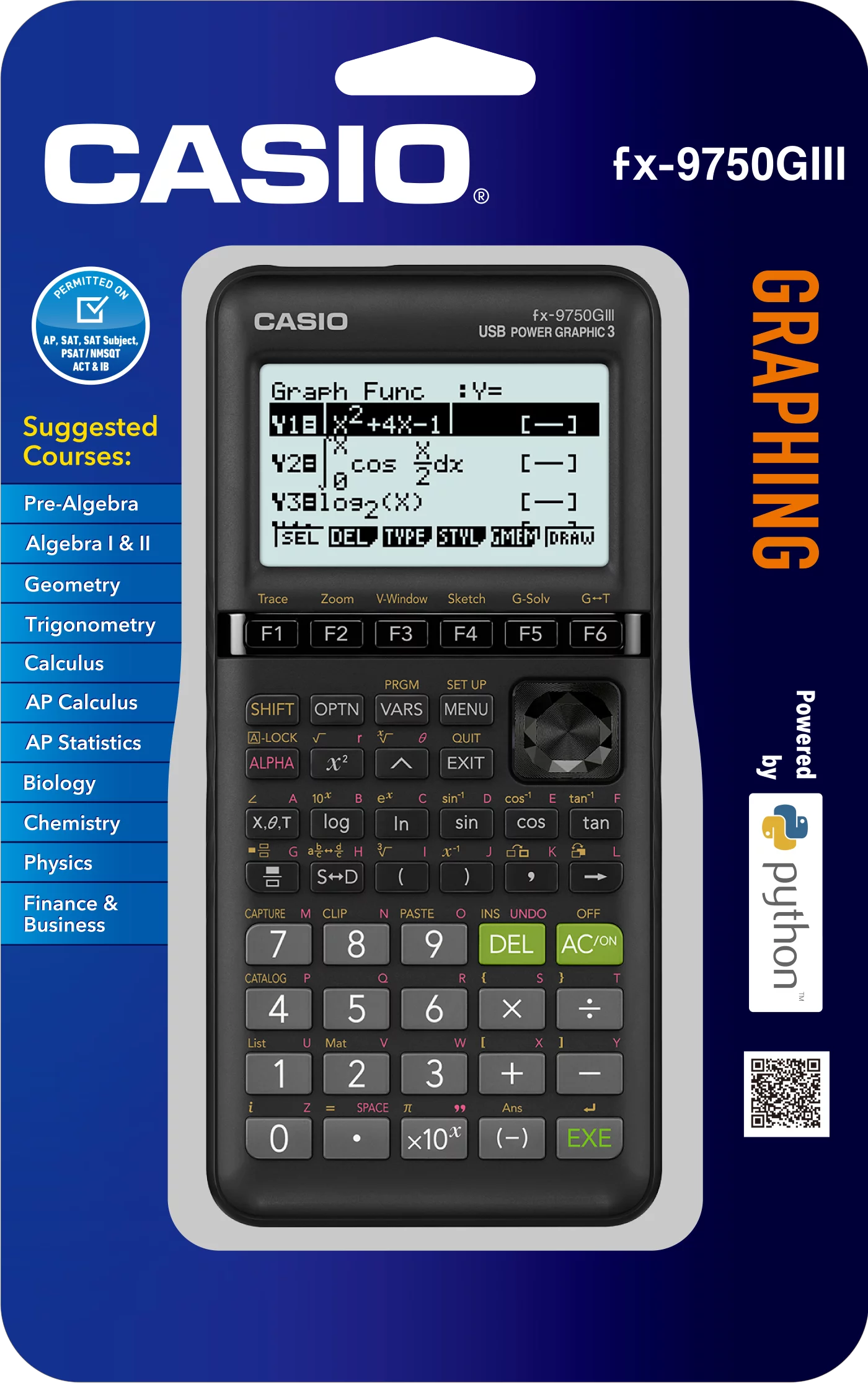 Casio fx-9750GIII Graphing Calculator