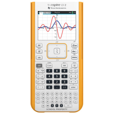 Single - TI-Nspire CX II School Property Edition Graphing Calculator