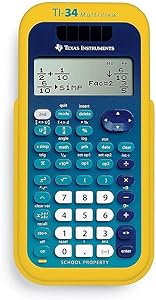 TI-34 MultiView Teacher's Pack of 10 - EZSpot Yellow