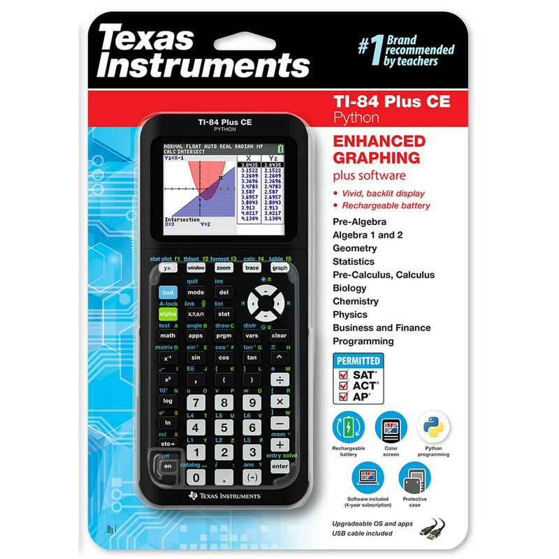 Single - Ti-84 Plus CE Graphing Calculator