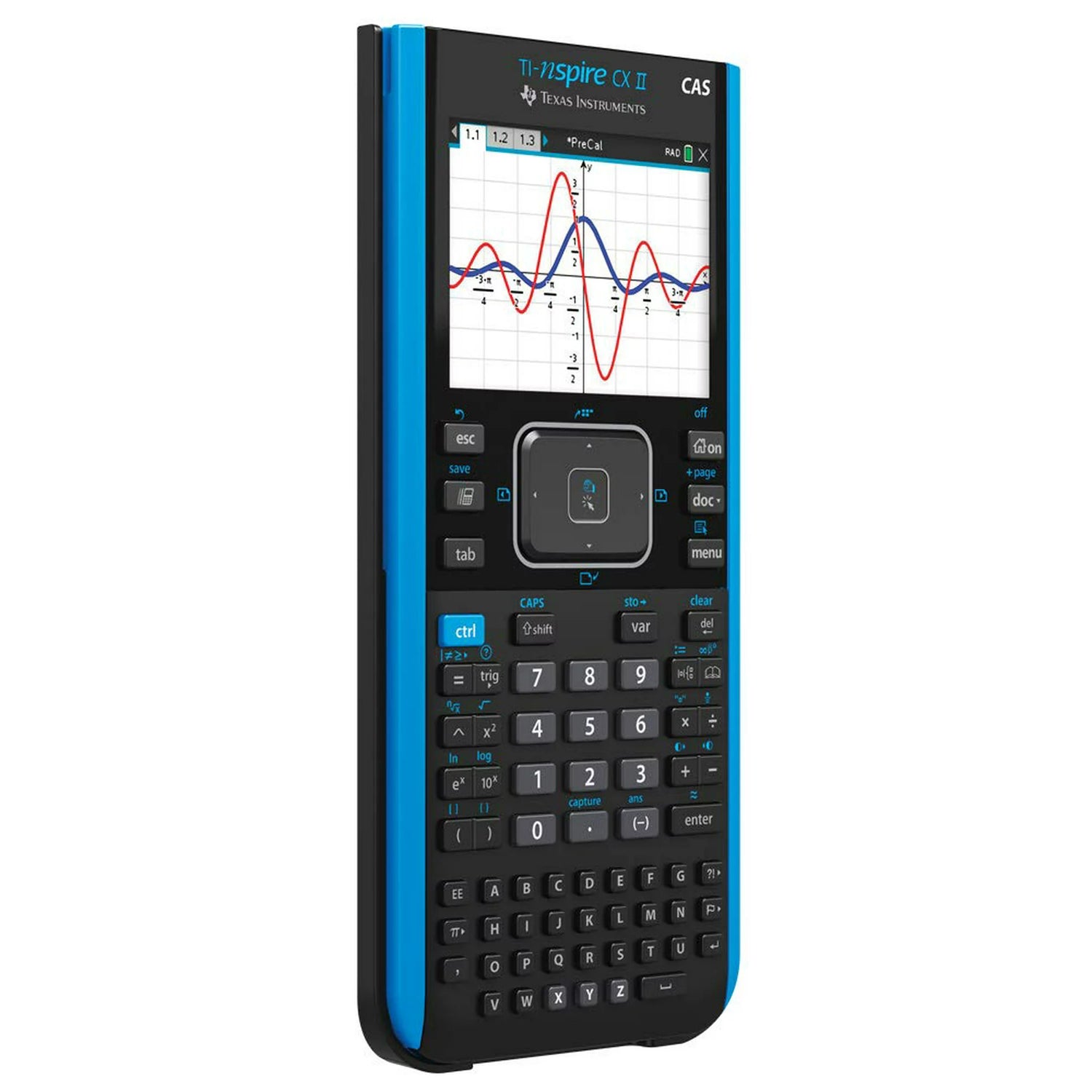 TI-Nspire CX II CAS Handheld Graphing Calculator