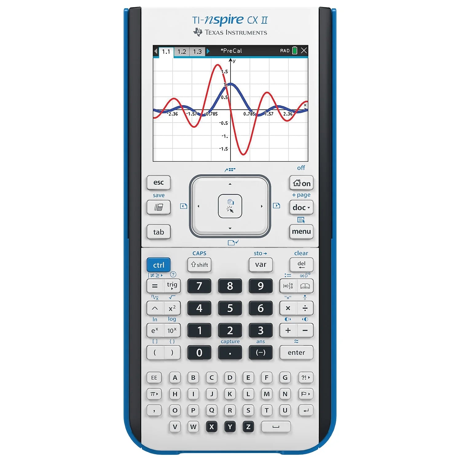 TI-Nspire CX II Handheld Graphing Calculator