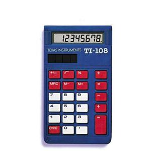 TI-108 Basic Calculator - Single