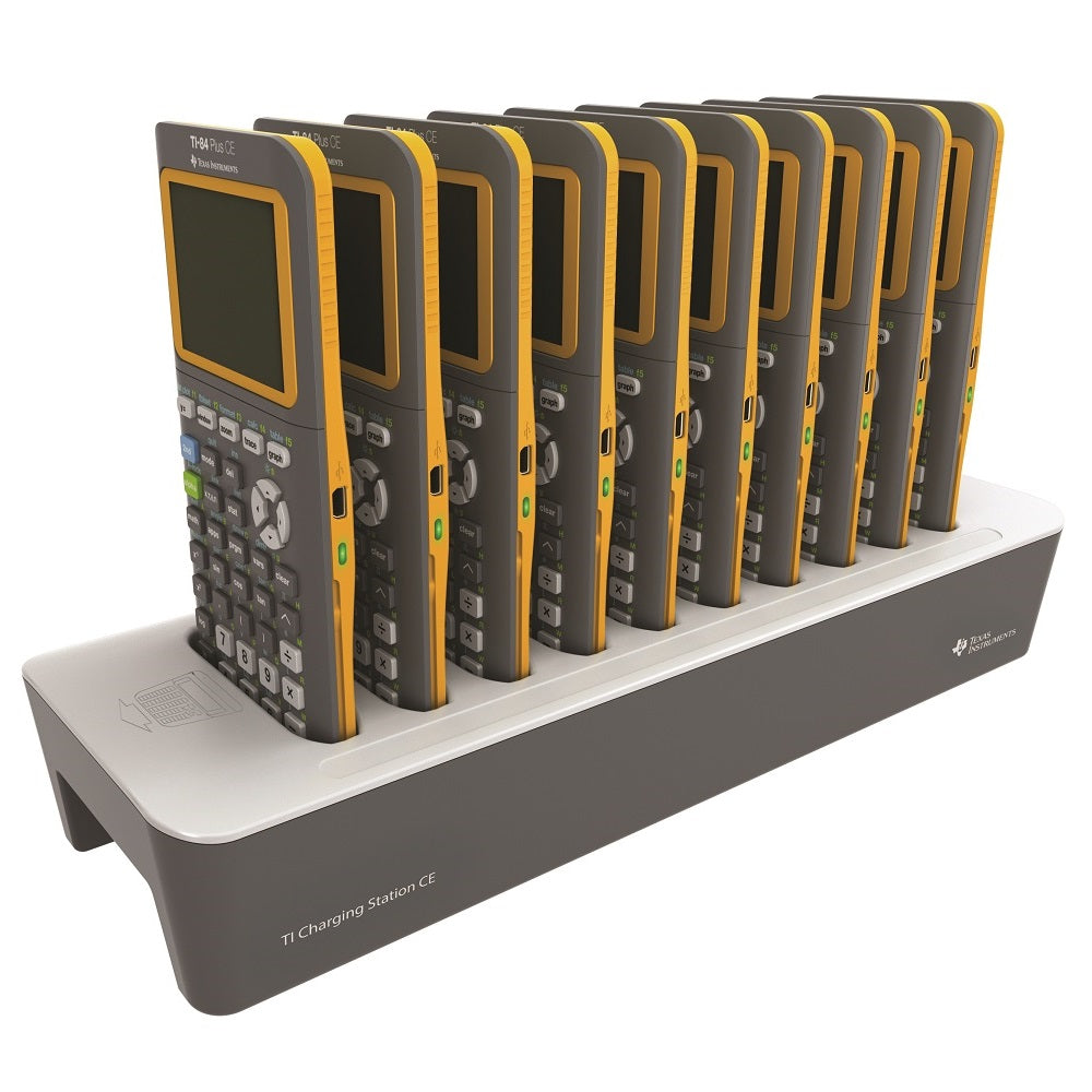 Texas Instruments TI 84 Plus CE Color EZ SPOT Yellow Graphing Calculat