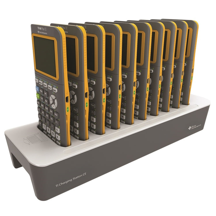 Te 84 Rack Texas Instruments TI 84 Plus CE Color EZ SPOT Yellow Graphing Calculat ...