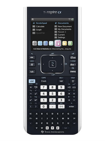 TI-Nspire CX Color Graphing Calculator - Single